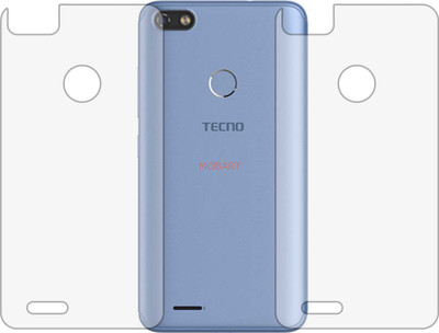 MOBART Back Screen Guard for TECNO F2 LTE (Matte Finish)(Pack of 2)