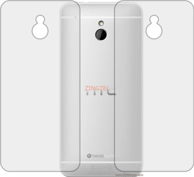 ZINGTEL Back Screen Guard for HTC ONE MINI (Matte Finish)(Pack of 2)