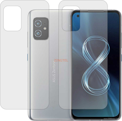 ZINGTEL Back Screen Guard for ASUS ZENFONE 8 ZS590KS (Matte Finish)(Pack of 2)