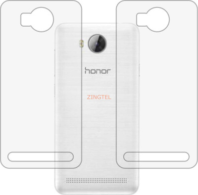 ZINGTEL Back Screen Guard for HUAWEI HONOR BEE 2 (Matte Finish)(Pack of 2)