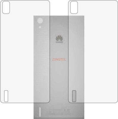 ZINGTEL Back Screen Guard for HUAWEI ASCEND P7 DUAL SIM (Matte Finish)(Pack of 2)