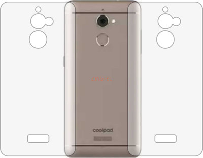 ZINGTEL Back Screen Guard for COOLPAD NOTE 5 LITE (Matte Finish)(Pack of 2)