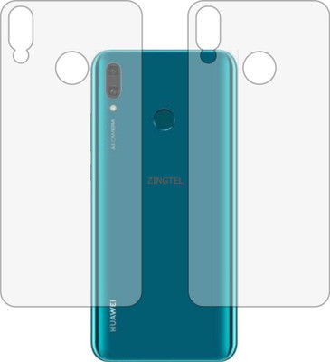 ZINGTEL Back Screen Guard for HUAWEI HONOR Y9 2019 (Matte Finish)(Pack of 2)