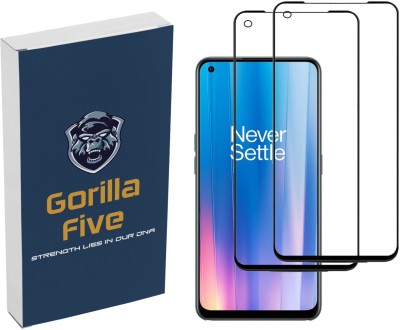 GORILLA FIVE Edge To Edge Tempered Glass for OnePlus Nord CE2 5G, OnePlus Nord CE 2(Pack of 2)