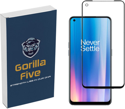 GORILLA FIVE Edge To Edge Tempered Glass for OnePlus Nord CE 2 5G, OnePlus Nord CE 2(Pack of 1)