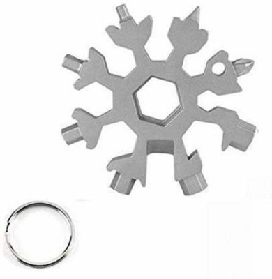 RPVENTERPRISE SnowFlake Combination Screwdriver Set 18 in 1 Stainless Steel Snowflake Multi Combination Screwdriver(Pack of 1)