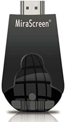 Triangle Ant ™Anycast WiFi Wireless Display 4K Cast HDMI dongle for LED TV Media Streaming Media Streaming Device(Black)