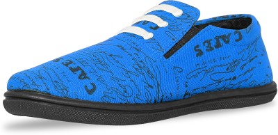 Kzaara Slip On Sneakers For Men(Blue , 2)