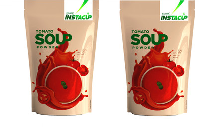 ATLANTIS Instacup Hot and Spicy Tomato Soup Premix Powder(Pack of 2, 500 g)