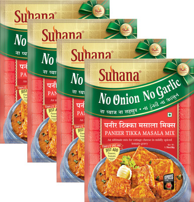 SUHANA Paneer Tikka No Onion No Garlic(4 x 50 g)