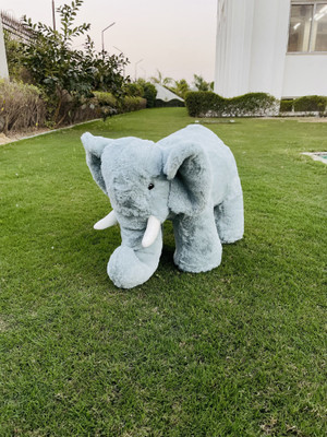 Fun Zoo Royal Elephant Soft Toys,Very Soft Elephant Toys for Kids/Birthday Gift/Girls  - 40 cm(Blue)