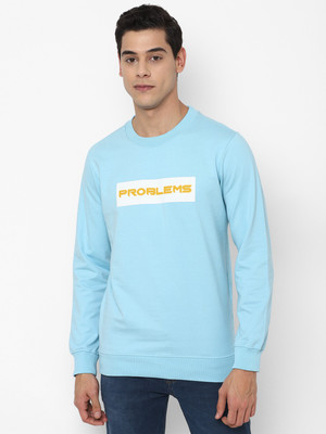 FOREVER 21 Full Sleeve Graphic Print Men Reversible Sweatshirt