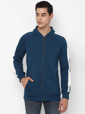 FOREVER 21 Full Sleeve Color Block Men Reversible Sweatshirt