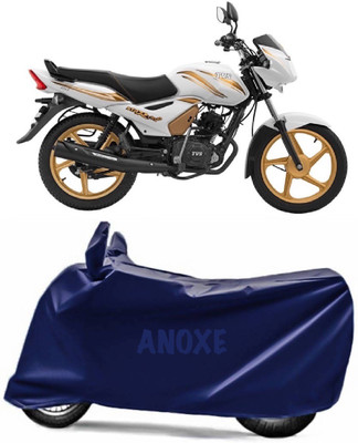 ANOXE Two Wheeler Cover for TVS(Star Sport, Blue)