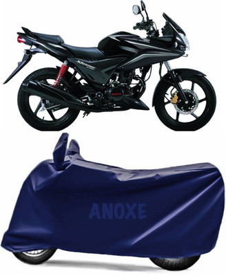 ANOXE Two Wheeler Cover for Honda(CBF Stunner, Blue)