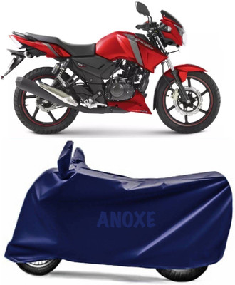 ANOXE Two Wheeler Cover for TVS(Apache RTR 160, Blue)