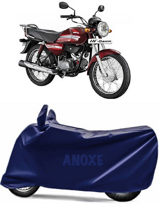 ANOXE Two Wheeler Cover for Hero(HF Dawn, Blue)