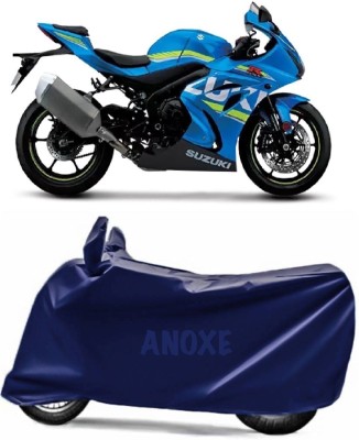 ANOXE Two Wheeler Cover for Suzuki(GSX R1000, Blue)