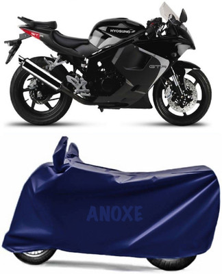 ANOXE Two Wheeler Cover for Hyosung(GT250R, Blue)