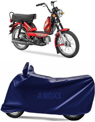 ANOXE Two Wheeler Cover for TVS(Heavy Duty Super XL, Blue)