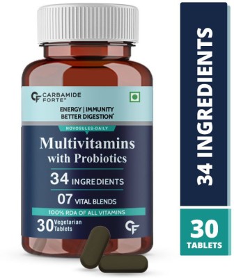 CF Multivitamin Tablets for Men and Women with Probiotics Supplement(30 No)