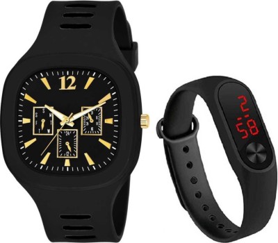 Trex PU Strap Chronograph Design Premium Quality Analog Casual Wrist Analog Watch  - For Boys