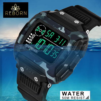 ZEKU 9097 Armyring Black A1 Analog-Digital Watch  - For Men