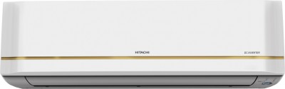 Hitachi 1.5 Ton 5 Star Split Inverter AC - Gold, White(RSRG518HEEA/ESRG518HEEA/CSRG518HEEA, Copper Condenser)