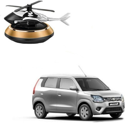 AUTOGARH Golden Car Aroma Diffuser Air Freshener Perfume Solar for Maruti Suzuki wagonR Air Purifier(Pack of 1)