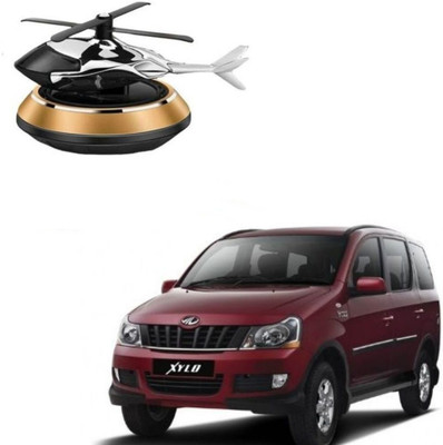 AUTOGARH Golden Car Aroma Diffuser Air Freshener Perfume Solar for Mahindra XYLO Air Purifier(Pack of 1)