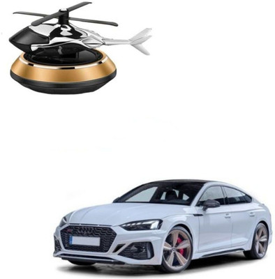 Dvis Aroma Car Freshener Diffuser Golden Car Aroma Diffuser Air Freshener Perfume Solar for Audi R5(5 ml)