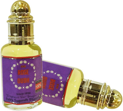 INDRA SUGANDH BHANDAR Rose Oudh Pure Agarwood and Gulab Combination Herbal Attar(Dehn el oud)