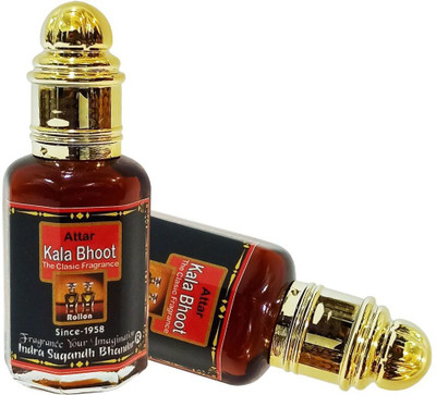 INDRA SUGANDH BHANDAR Kala Bhoot Blood Red Colour No Alcohol Pure and Original Herbal Attar(Phulwari)