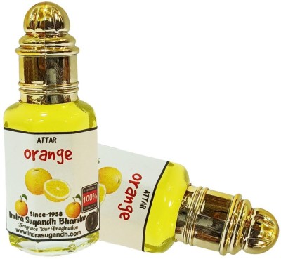 INDRA SUGANDH BHANDAR Fruity Collection - Orange Pulp Fresh Citric and Musky Floral Attar(Fruity)