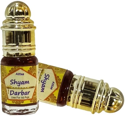 INDRA SUGANDH BHANDAR Shyam Darbar Pure Perfume Beautiful Combination of Kasturi Oudh and Chandan Herbal Attar(Phulwari)