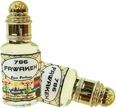 INDRA SUGANDH BHANDAR Fawakeh 786 Pure Arabic Perfume 24 Hours Floral Attar(Citrus)