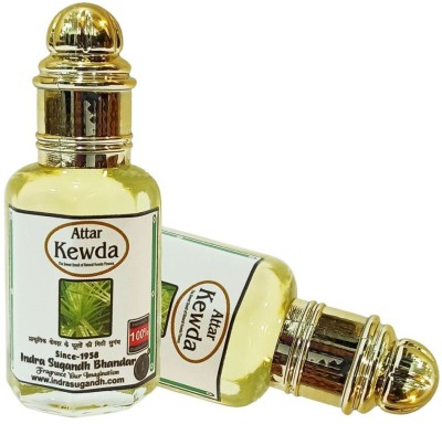INDRA SUGANDH BHANDAR Rich & Divine Kewda|Kewra Pure & Natural Perfume Floral Attar(Kewda)