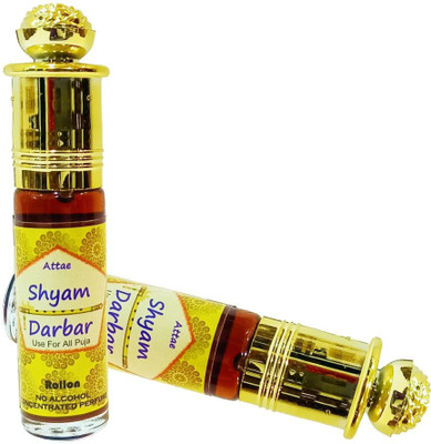 INDRA SUGANDH BHANDAR Shyam Darbar Pure Perfume Beautiful Combination of Kasturi Oudh and Chandan Herbal Attar(Phulwari)