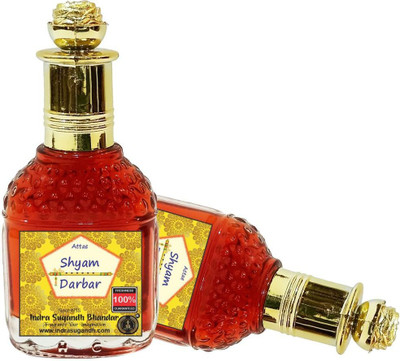 INDRA SUGANDH BHANDAR Shyam Darbar Pure Perfume Beautiful Combination of Kasturi Oudh and Chandan Herbal Attar(Phulwari)