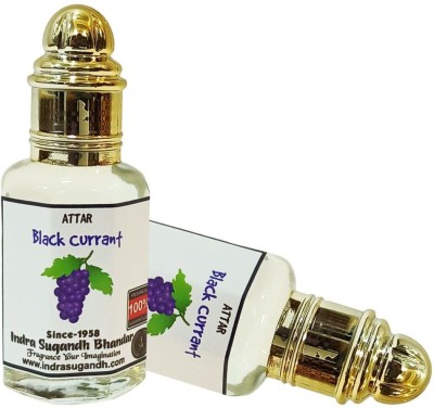 INDRA SUGANDH BHANDAR Fruity Collection - Black Current Fresh Grapes Fruit Floral Attar(Fruity)