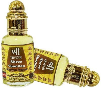 INDRA SUGANDH BHANDAR Shree Mysore Sandal|Chandan Woody & Musky Herbal Attar(Woody)