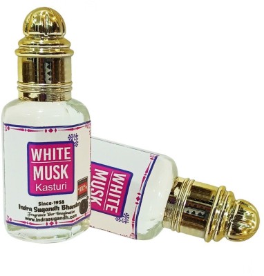 INDRA SUGANDH BHANDAR White Musk Kasturi Freshen up your Mind With Light & Musky Floral Attar(Musk)
