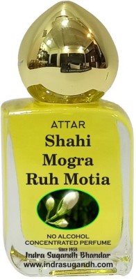INDRA SUGANDH BHANDAR Shahi Mogra Pure Ruh Motia Perfume Floral Attar(Mogra)