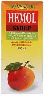 vyas HEMOL SYRUP(450 ml)