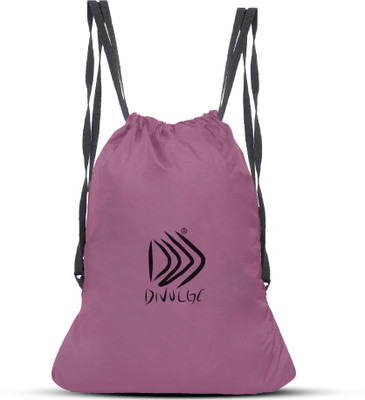 divulge Sports and Multi-utility backpack with drawstring pouch - 16 Ltrs(Black, Backpack)