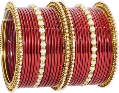 NMII Metal Zircon Bangle Set(Pack of 30)