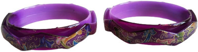 salvusappsolutions Plastic Bangle Set(Pack of 2)