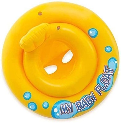 Gyanvi Inflatable Baby Float Ring Swimming Pool Toys Tube Raft for Babies Inflatable Swimming Safety Tube(Multicolor)