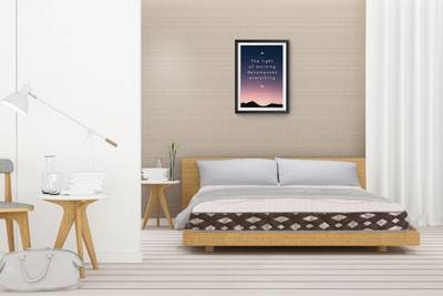 SLEEP SPA ORGANICA NATURAL with HerbFRESH��TECHNOLOGY 8 inch Single Latex Foam Mattress