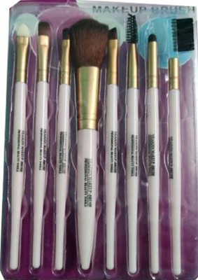 sonu beauty Professional Makeup Brush for eye shadow and blush concealer pack of 8 pcs(Pack of 8)